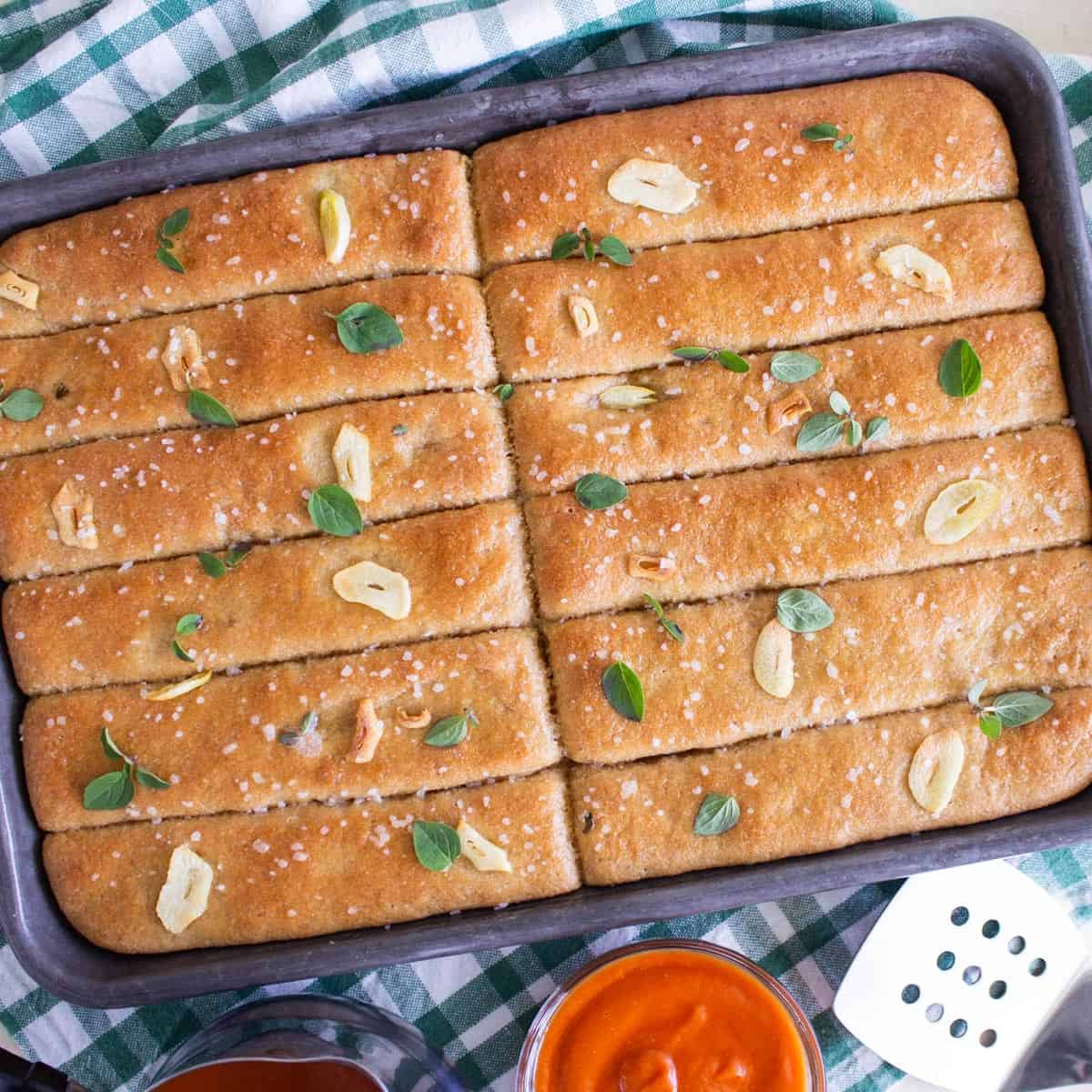 Bake Soft 'Whole Wheat' Breadsticks with Fresh Milled Flour